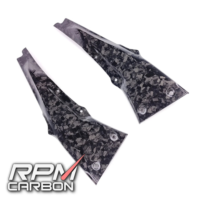 KAWASAKI ZX-10R 2011+ CARBON FIBER SUBFRAME COVERS PROTECTORS
