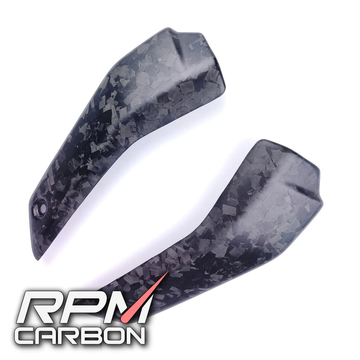 Ducati Streetfighter V4 2020+ Carbon Fiber Lower Radiator Cover Guard Panel