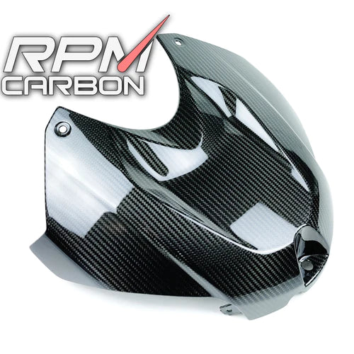 BMW S1000RR/R 2015-2019 CARBON FIBER FRONT TANK AIRBOX COVER