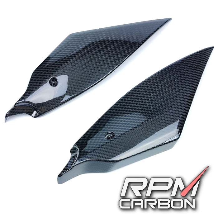 YAMAHA R6 2017+ CARBON FIBER TANK SIDE PANELS [YAR6-9]