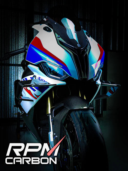 BMW M1000RR REPLICA CARBON FIBER WINGLETS FOR S1000RR 2019-2022