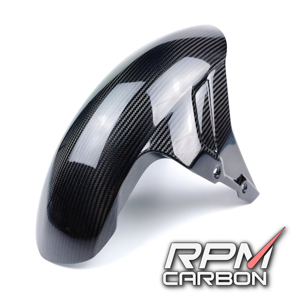 BMW S1000RR 2009+ CARBON FIBER FRONT FENDER HUGGER MUDGUARD (WSBK STYLE)