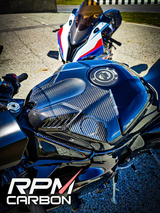 YAMAHA R1 R1M 2020+ CARBON FIBER AIRBOX COVER FULL
