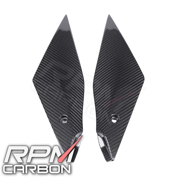 YAMAHA R1 R1M 2020+ CARBON FIBER KNEE GRIP PANELS