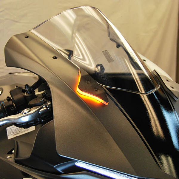 Yamaha R1 Mirror Block Off Turn Signals (2015-Present)