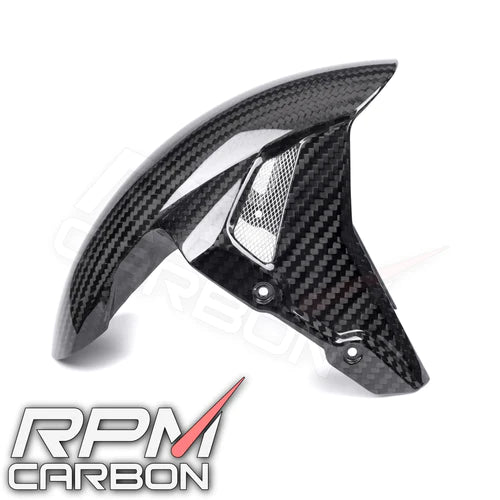 BMW S1000RR 2009+ CARBON FIBER FRONT FENDER HUGGER MUDGUARD