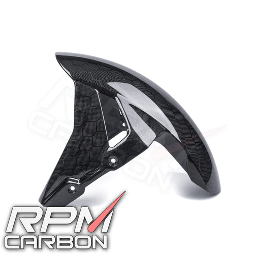 BMW S1000RR 2009+ CARBON FIBER FRONT FENDER HUGGER MUDGUARD