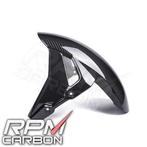 BMW S1000RR 2009+ CARBON FIBER FRONT FENDER HUGGER MUDGUARD