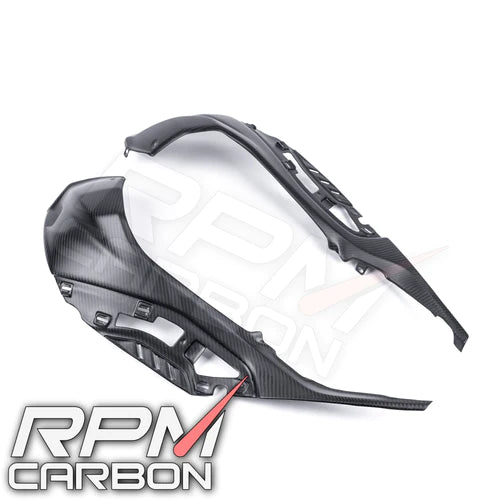 BMW S1000RR 2020+ CARBON FIBER TANK SIDE PANELS (OEM VERSION)