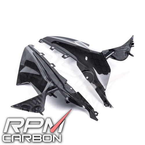 BMW S1000RR 2020+ CARBON FIBER DASH BOARD SIDE COVERS