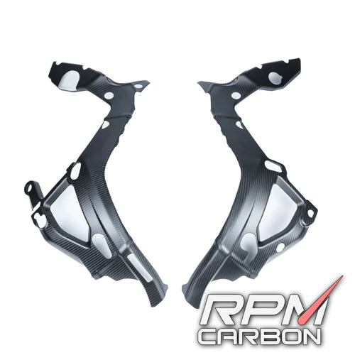 BMW S1000RR 2020+ CARBON FIBER FRAME COVERS PROTECTORS