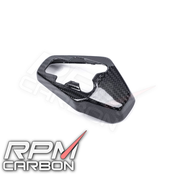 BMW S1000RR 2023+ Carbon Fiber Seat Cover GoPro Mount Cover