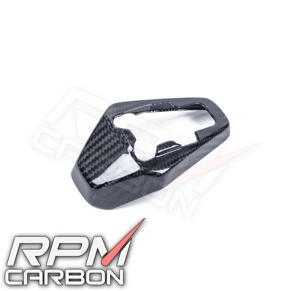 BMW S1000RR 2023+ Carbon Fiber Seat Cover GoPro Mount Cover
