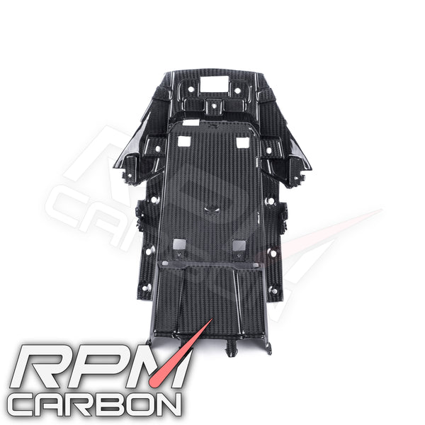 BMW S1000RR Carbon Fiber Sub-Frame Upper Bottom Cover