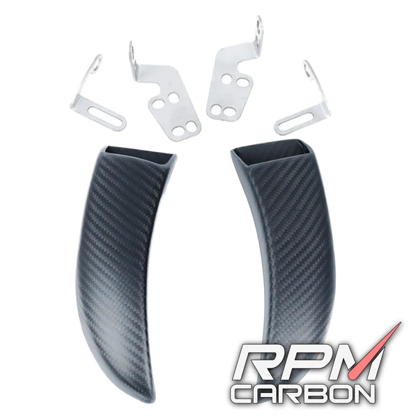 Carbon Fiber GP Style Brake Disk Cooler Air Duct