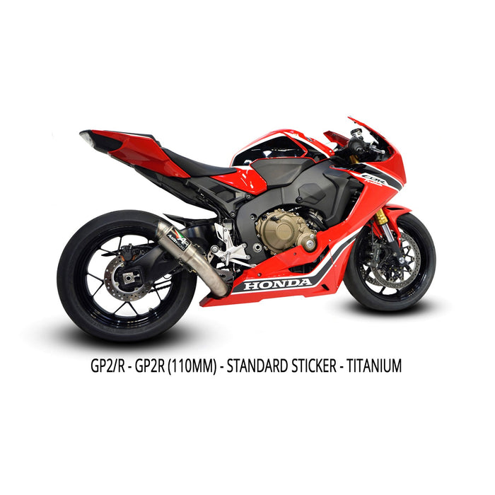 Honda CBR1000RR 2008-2022 Decat Exhaust System