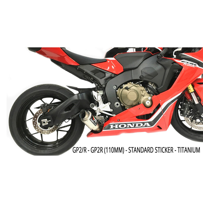 Honda CBR1000RR 2008+ GP3 Decat Exhaust System