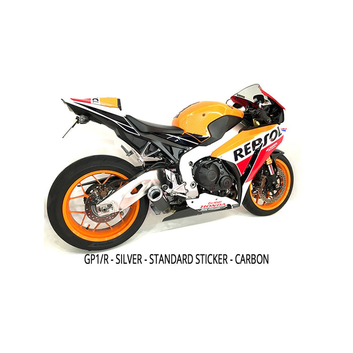 Honda CBR1000RR 2008+ GP3 Decat Exhaust System
