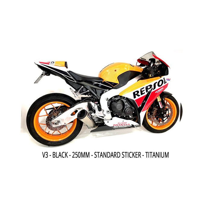 Honda CBR1000RR 2008+ GP3 Decat Exhaust System