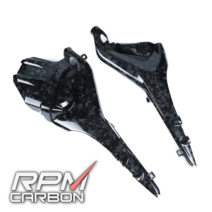 Ducati Streetfighter V4 2020+ Carbon Fiber SubFrame Covers (Full Version)