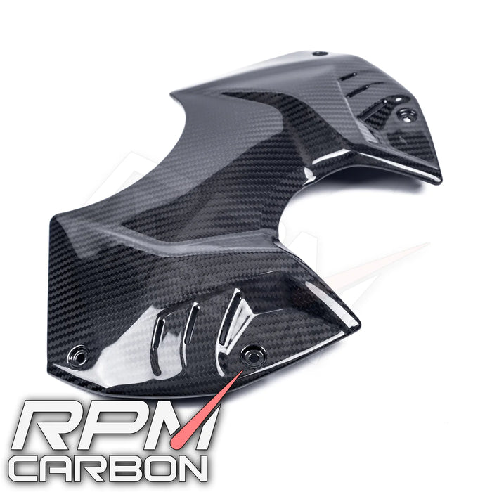 Ducati Streetfighter V4 2020+ Carbon Fiber Tank Cover (Ducati Performance Style)