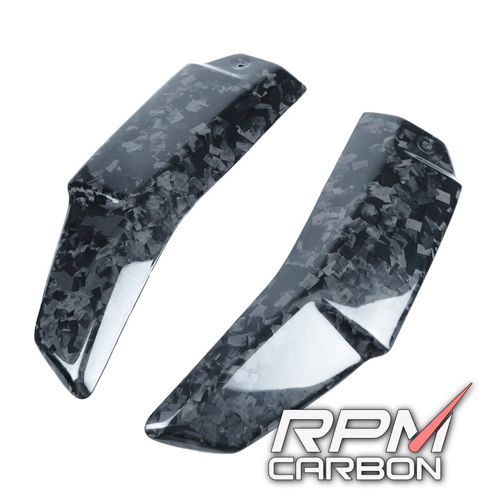 Ducati Streetfighter V4 2020+ Carbon Fiber Upper Radiator Cover Guard Panel