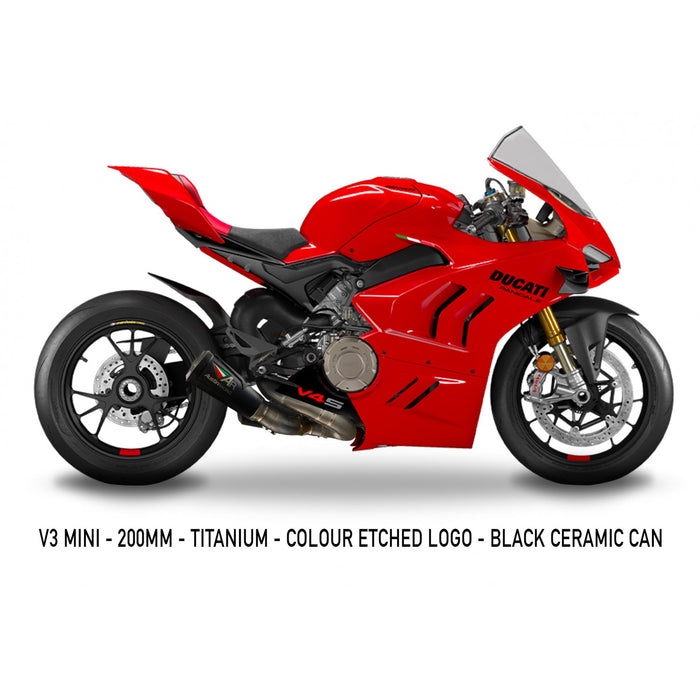 Ducati Panigale V4 2019+ GP3 Decat Exhaust System