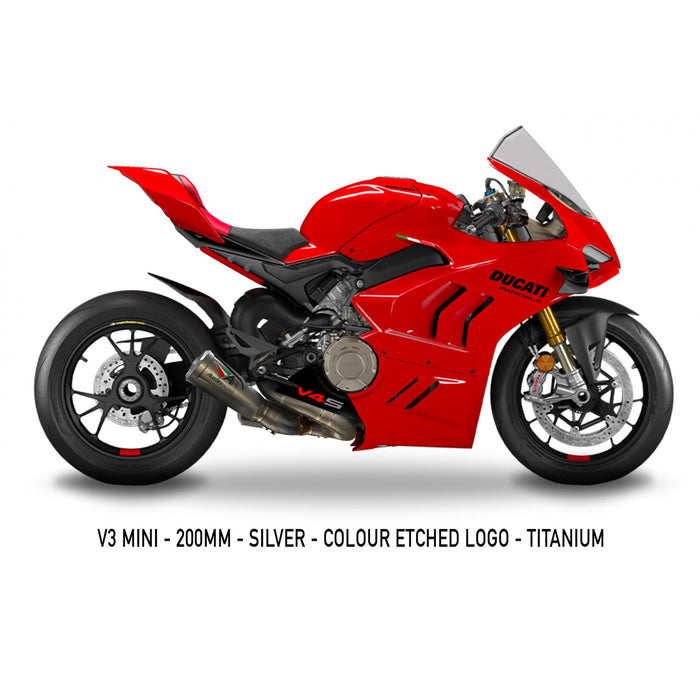 Ducati Panigale V4 2019+ GP3 Decat Exhaust System