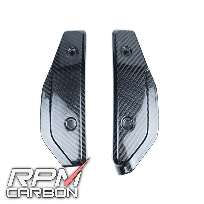 Ducati Hypermotard 821 939 2013+ Carbon Fiber Radiator Guard