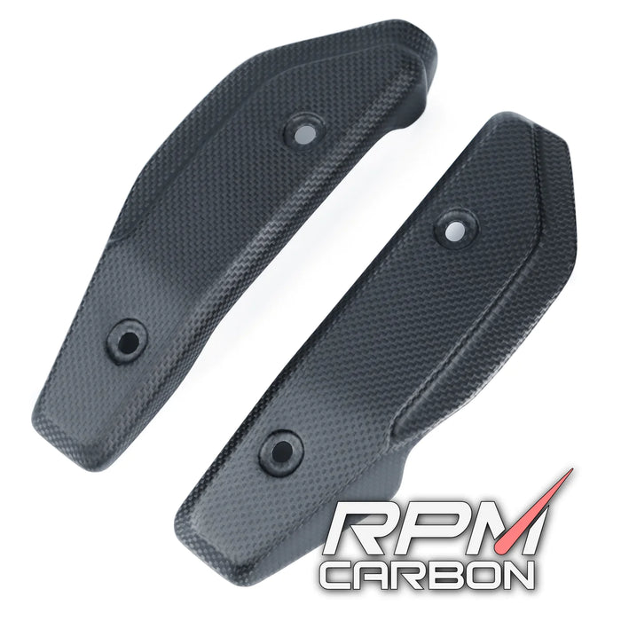 Ducati Hypermotard 821 939 2013+ Carbon Fiber Radiator Guard