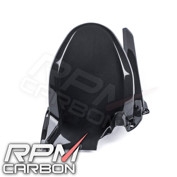 Ducati Multistrada V4 Carbon Fiber Rear Fender with chain guard