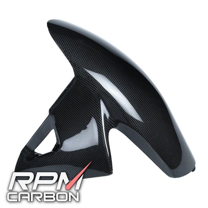 DUCATI PANIGALE V4 2018+ CARBON FIBER FRONT FENDER HUGGER MUDGUARD