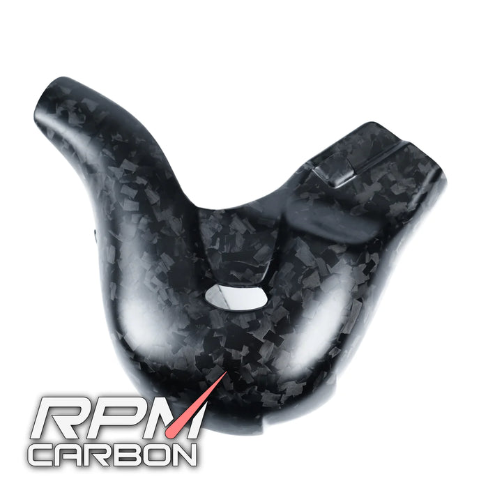 Ducati Panigale V4 Streetfighter V4 2021+ Carbon Fiber Exhaust Cover (Euro 5 only)