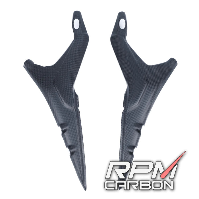 DUCATI PANIGALE V4 2018+ CARBON FIBER SUB-FRAME COVERS PROTECTORS FULL