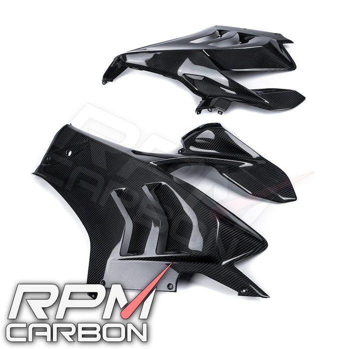 DUCATI PANIGALE V4 2018-2021 CARBON FIBER SIDE FAIRINGS