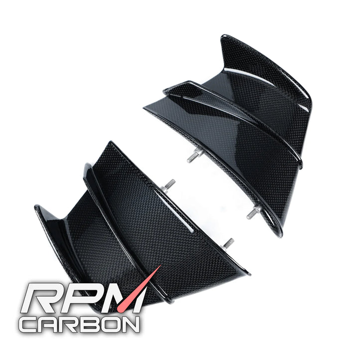 DUCATI PANIGALE V4 2020-2021 CARBON FIBER WINGLETS (OEM DESIGN)
