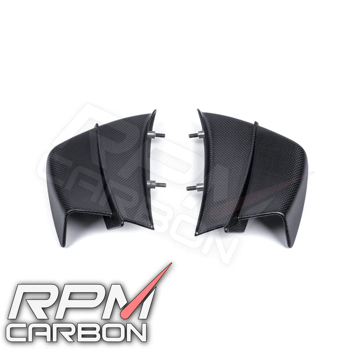 DUCATI PANIGALE V4 2020-2021 CARBON FIBER WINGLETS (OEM DESIGN)