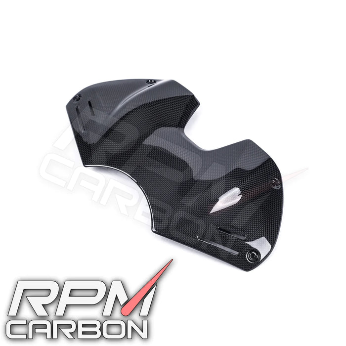 Ducati Panigale V4 2022+ Carbon Fiber Airbox Battery Cover