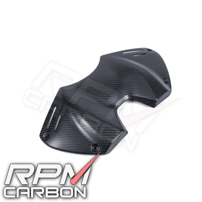 Ducati Panigale V4 2022+ Carbon Fiber Airbox Battery Cover