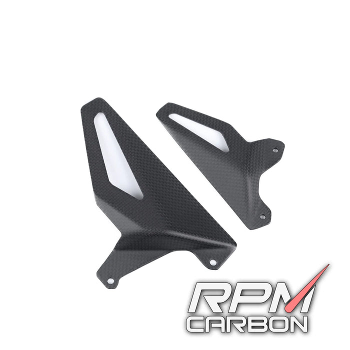 DUCATI PANIGALE V4 2018+ CARBON FIBER HEEL GUARDS