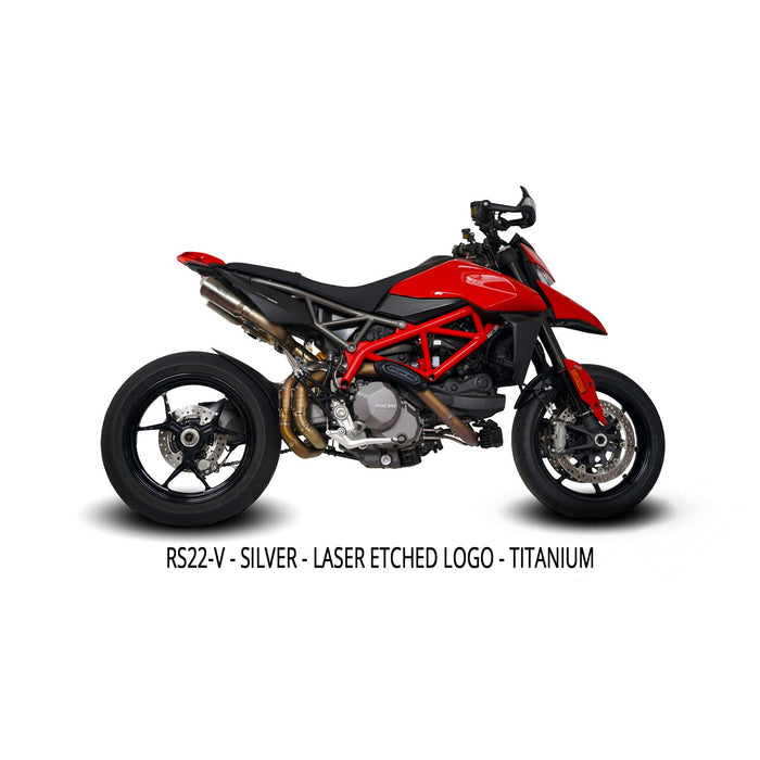 Ducati Hypermotard 950 / SP 2019-2022 RS22 Slip On Exhaust System