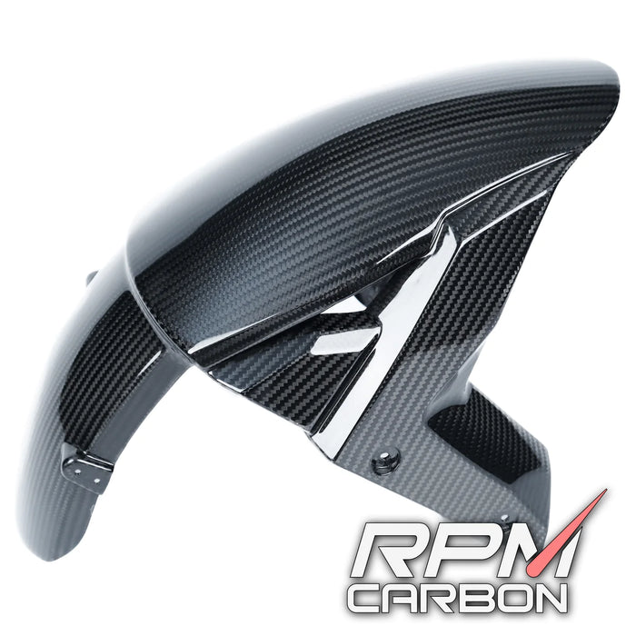 KAWASAKI ZX-10R 2011+ CARBON FIBER FRONT FENDER HUGGER MUDGUARD