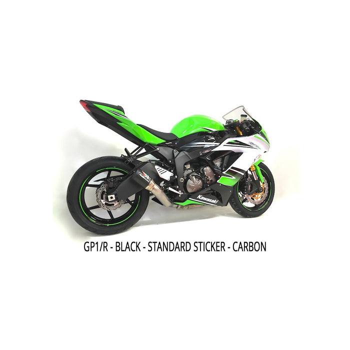Kawasaki ZX636/ZX6R 2009+ Decat Exhaust System