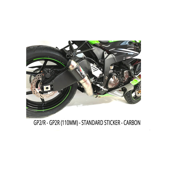 Kawasaki ZX636/ZX6R 2009+ Decat Exhaust System