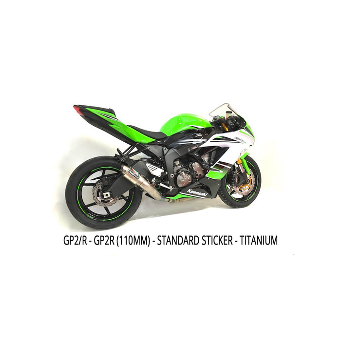 Kawasaki ZX636/ZX6R 2009+ Decat Exhaust System