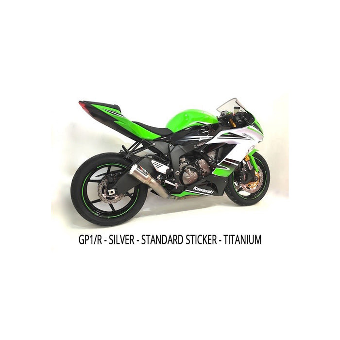 Kawasaki ZX636/ZX6R 2009+ Decat Exhaust System