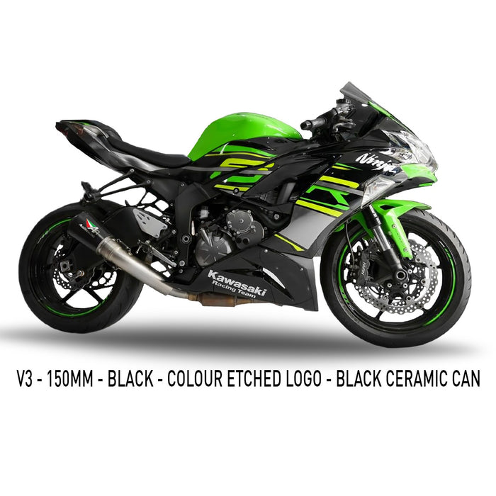 Kawasaki ZX636/ZX6R 2009+ Decat Exhaust System
