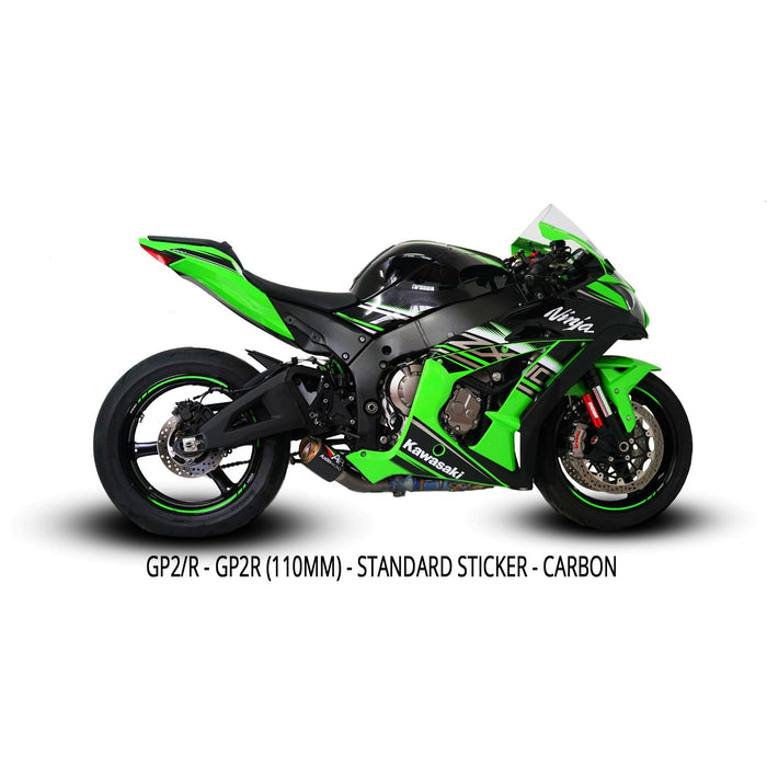 Kawasaki ZX10R 2010-2020 GP3 Decat Exhaust System