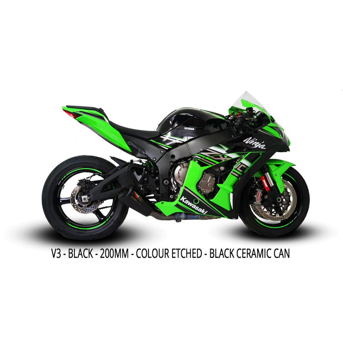 Kawasaki ZX10R 2010-2020 GP3 Decat Exhaust System