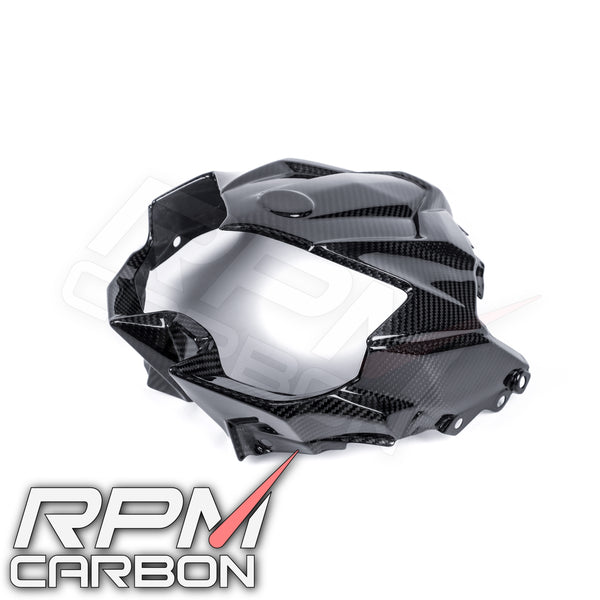 KAWASAKI Z H2 CARBON FIBER FULL FRONT HEADLIGHT FAIRING